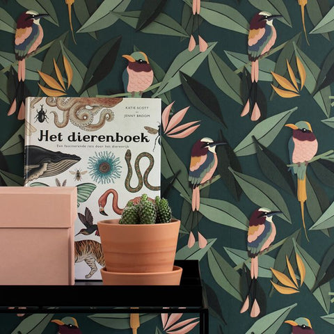 Studio Ditte Wallpaper | Birdhouse Wallpaper