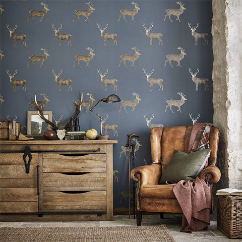 Sanderson Wallpaper | Farthing Wood 216612
