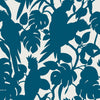 Florence Broadhurst Wallpaper. Cockatoos in Navy Blue