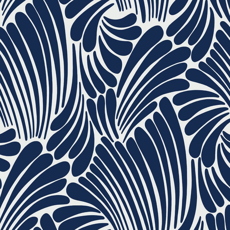 Florence Broadhurst Fingers Wallpaper | Sea