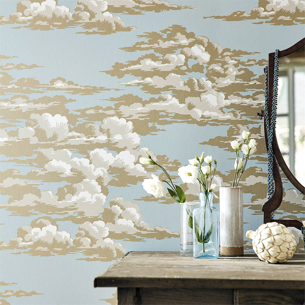 Silvi Clouds Wallpaper 216601 by Sanderson
