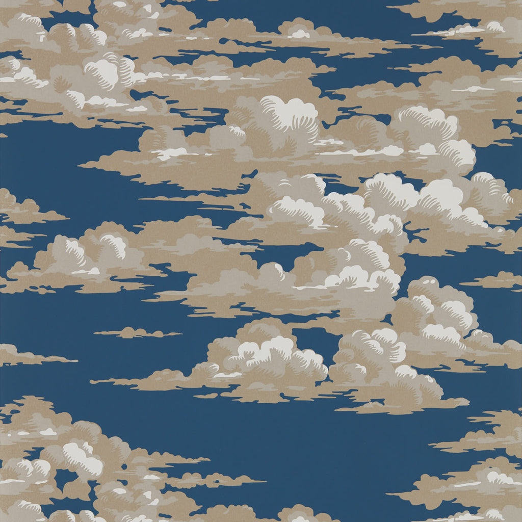 Silvi Clouds Wallpaper 216602 by Sanderson