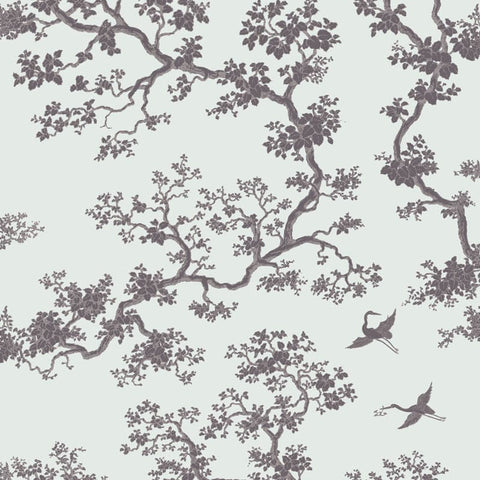 Florence Broadhurst Wallpaper | The Cranes Porcelain