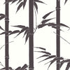 Florence Broadhurst wallpaper. Hawaii Bamboo in Coal Wallpaper