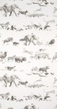 Animals Wallpaper by Beware the Moon. 52 beautiful animals. 10m x 52cm wallpaper rolls. Samples available.