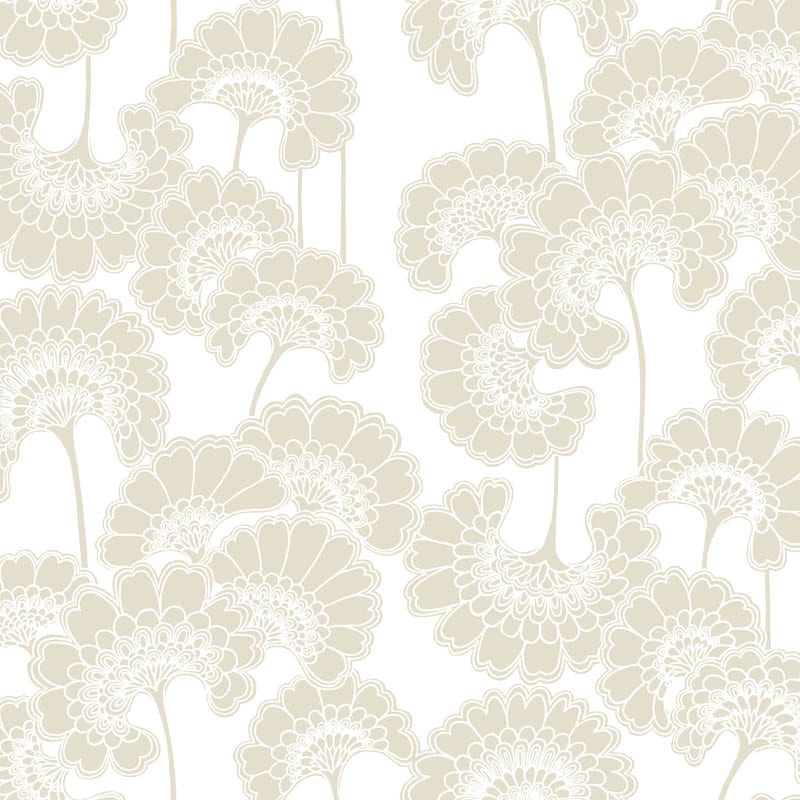 Florence Broadhurst Japanese Floral Wallpaper in Page