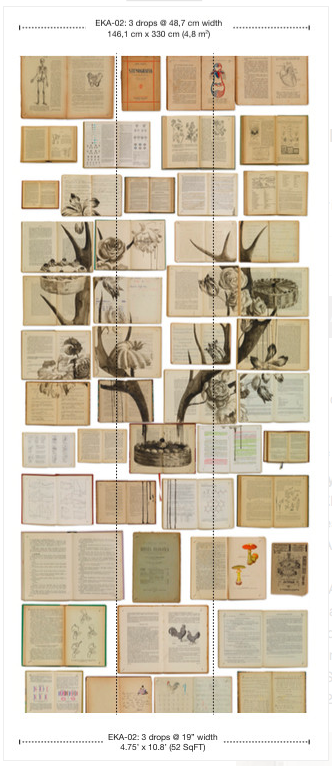 Biblioteca Wallpaper | EKA 02 | NLXL | Ekaerina Panikanova