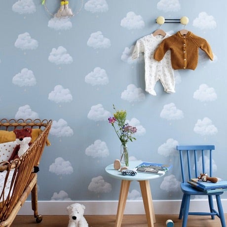 Bartsch Cotton Clouds Wallpaper