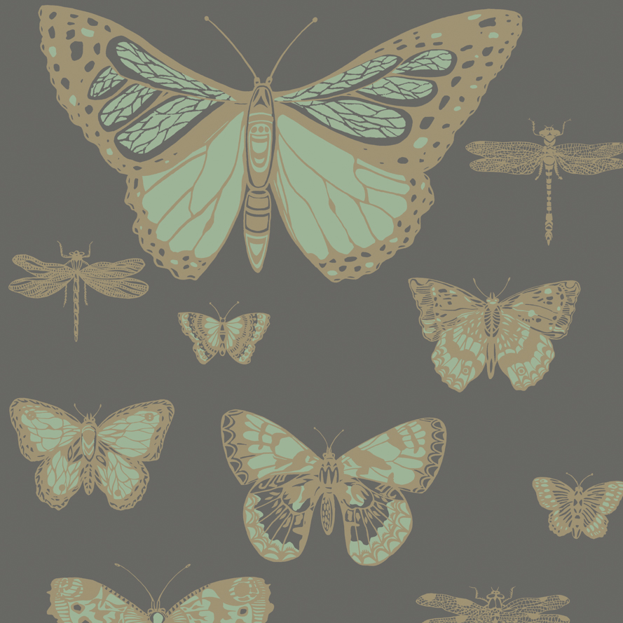 Cole & Son Wallpaper | Butterflies & Dragonflies 103/15067