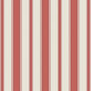 Cole & Son Australia Cambridge Stripe in Red & Sand. 96/1001