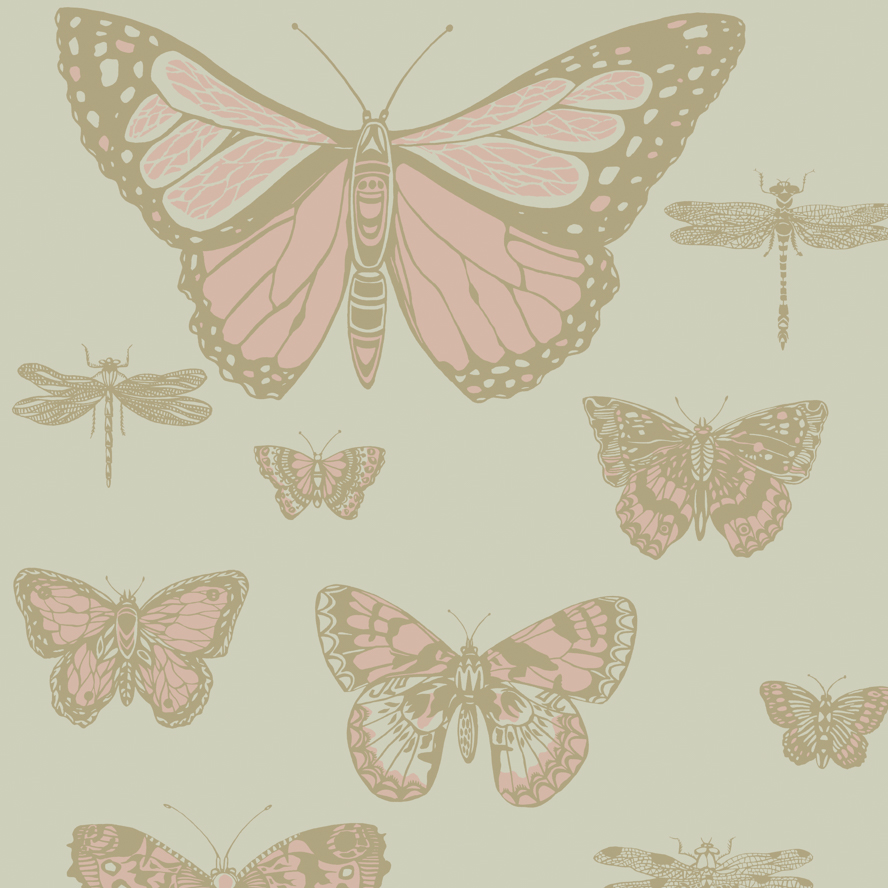 Butterflies & Dragonflies Wallpaper | Cole & Son | Whimsical