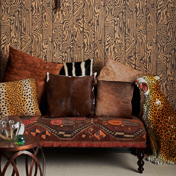 Zebrawood Wallpaper 107/1002 by Cole & Son Australia. Curio Collection