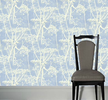 Cole & Son Wallpaper Australia |Cow parsley Wallpaper in a pale blue | 66/7050