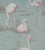 Cole & Son Flamingos Wallpaper 66/6044 from the New Contemporary Collection