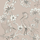 Florence Broadhurst Egrets Wallpaper | Macadamia 