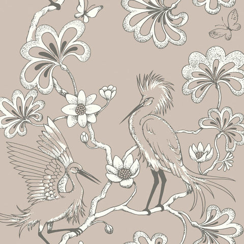 Florence Broadhurst Wallpaper | Cockatoos in Grasshopper