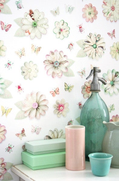 Flowers Wallpaper by Studio Ditte