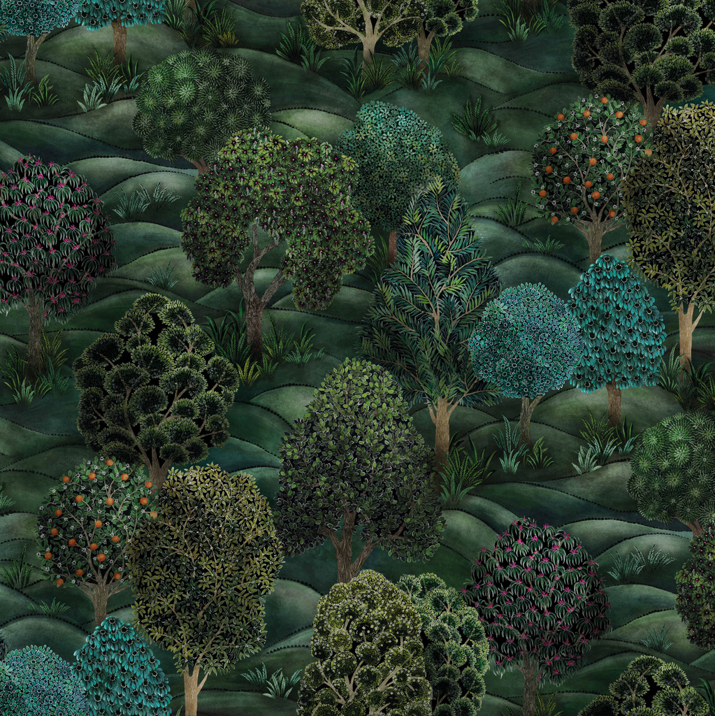 Cole & Son Forest Wallpaper in Australia | Botanical Botanica