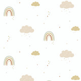 Rainbows Wallpaper for kids rooms