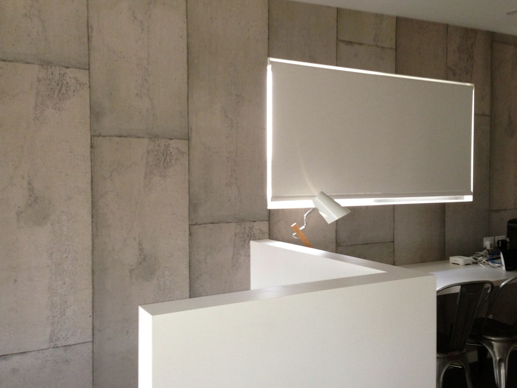 Piet Boon Concrete Wallpaper CON01 . Installed by Cutting Edge Wallpapering