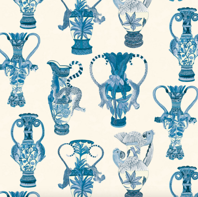 Khulu Vases 109/12059 Wallpaper | Cole & Son Ardmore Collection Australia