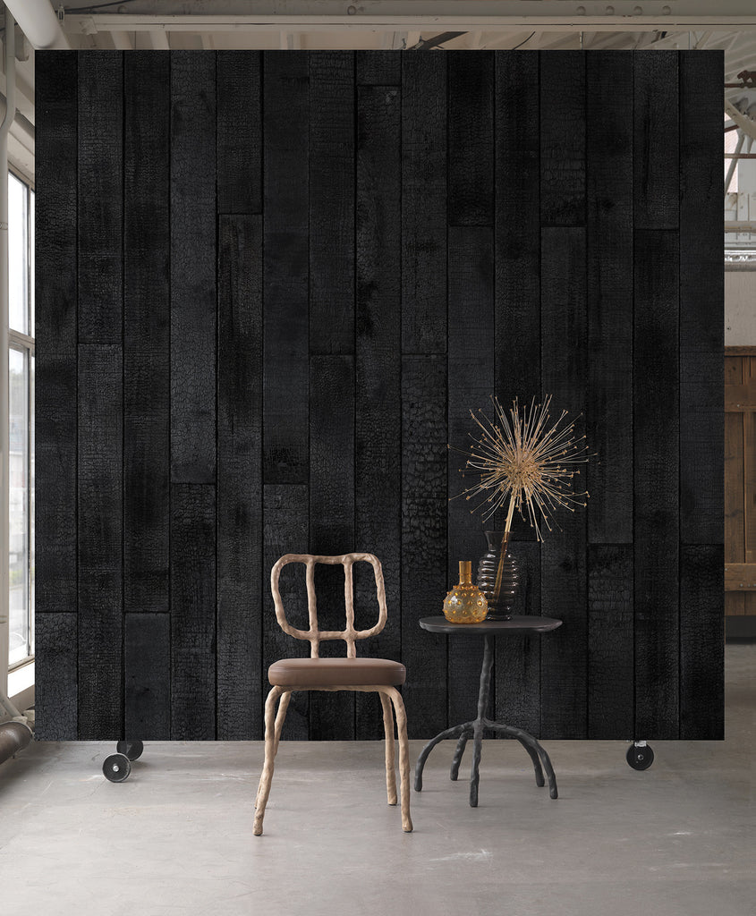 Burnt Wood Wallpaper | Piet Hein Eek & NLXL Australia