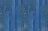 Blue Scrapwood Wallpaper
