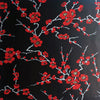 Cherry Blossom Wallpaper red on Black