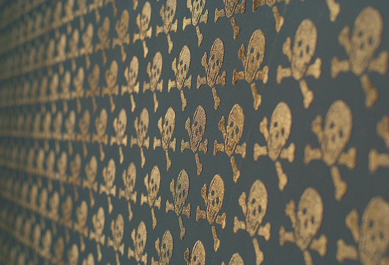 Beware the Moon Skulls 08 wallpaper from Removable Wallpaper