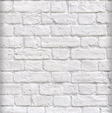 White Brick Wallpaper by Kemra