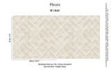 Elitis Wallpaper Mis en plis TP 170-01 Pleats Collection