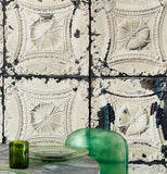 Brooklyn Tins wallpaper 01 By Merci - pressed metal wallpaper