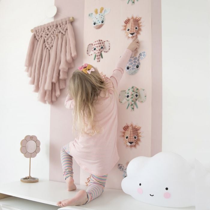 Wild Animals Pink Wallpaper By Studio Ditte