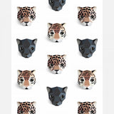 Panthera Wallpaper by Studio Ditte in White