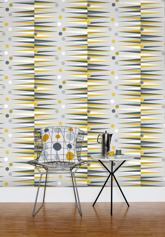 Mini Moderns Wallpaper | Concert Chalkblue