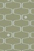 Mini Moderns Wallpaper | Net and Ball Olive