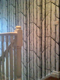 Cole & Sons Woods Wallpaper as seen on the Block installed by Cutting Edge Wallpapering
