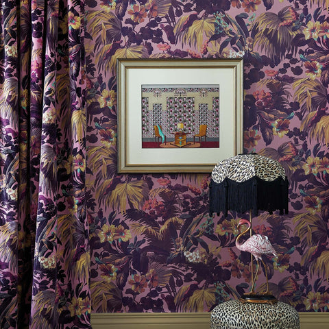 House of Hackney Wallpaper | ARTEMIS  Blush Pink