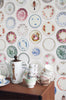 Studio Ditte Porcelain Saucer Wallpaper from Removable Wallpaper Online Store