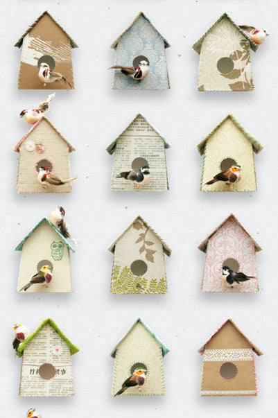 Studio Ditte Birdhouse Wallpaper
